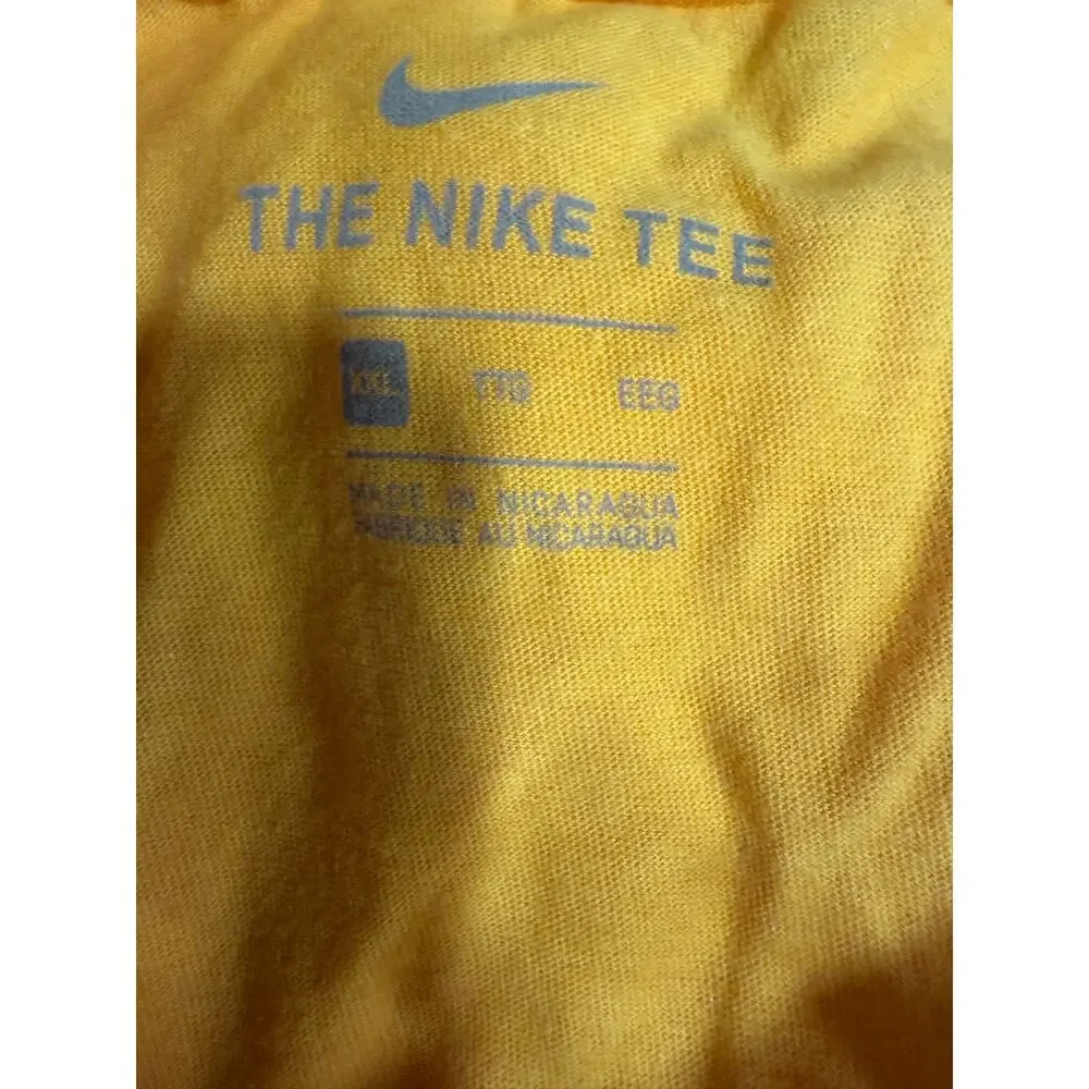 NWT‎ Men's XXL San Diego Padres Nike Gold Team Swoosh Lockup T-Shirt